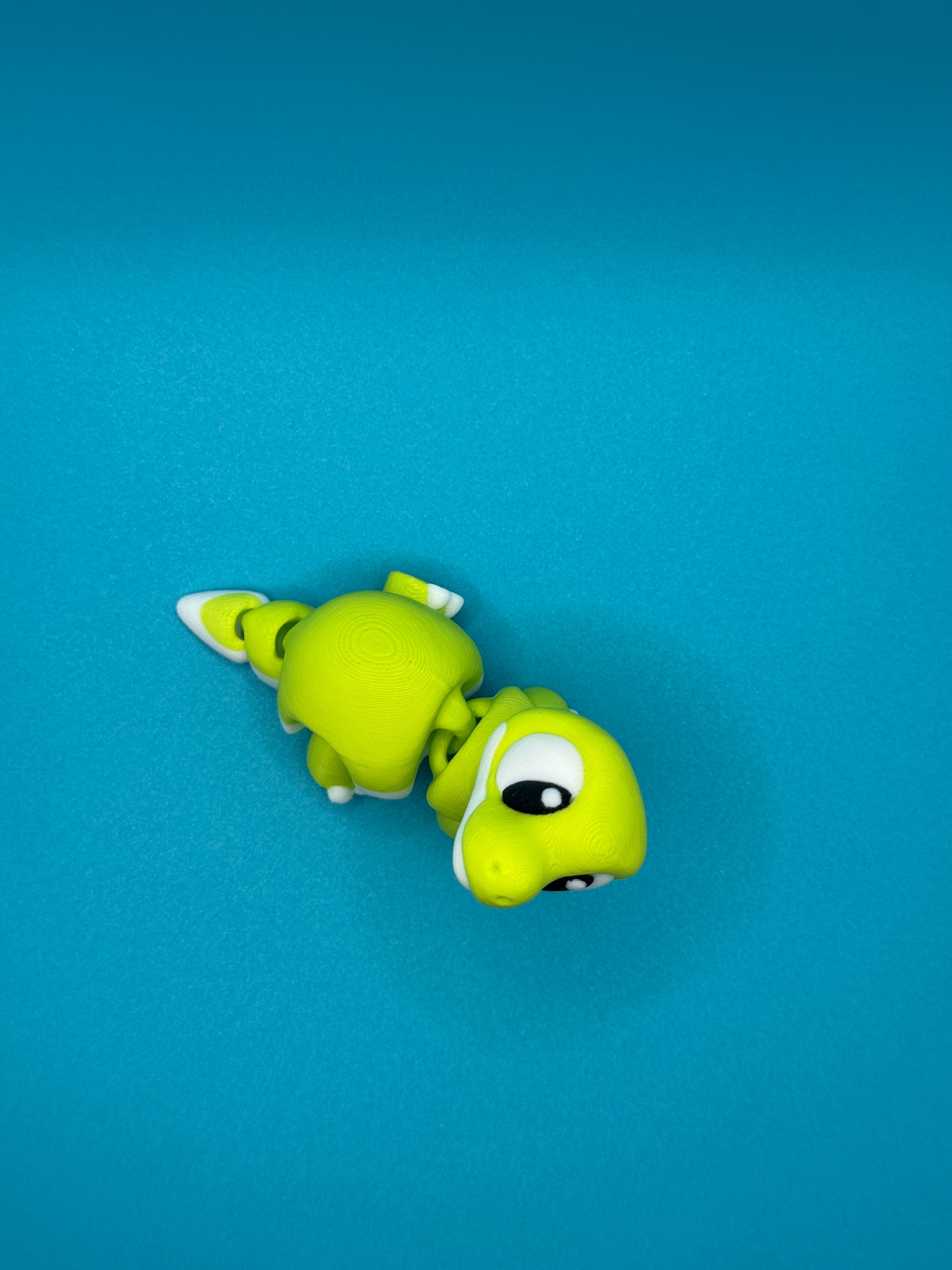 Green Baby Brachiosaurus with With Surprise Egg Case