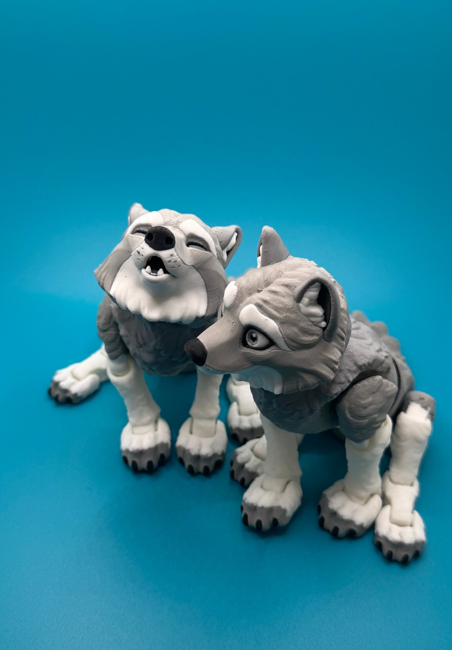 Howler and Luna Wolf Toys