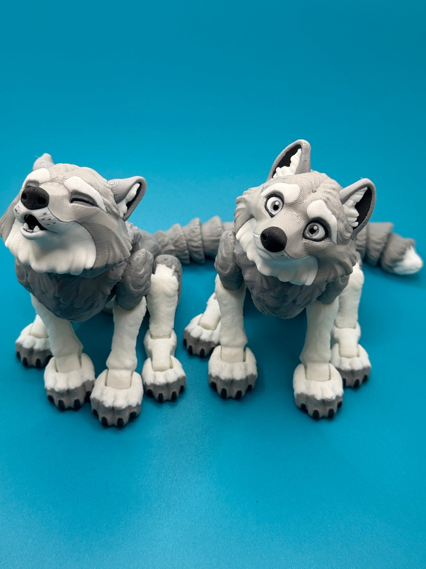 Howler and Luna Wolf Toys